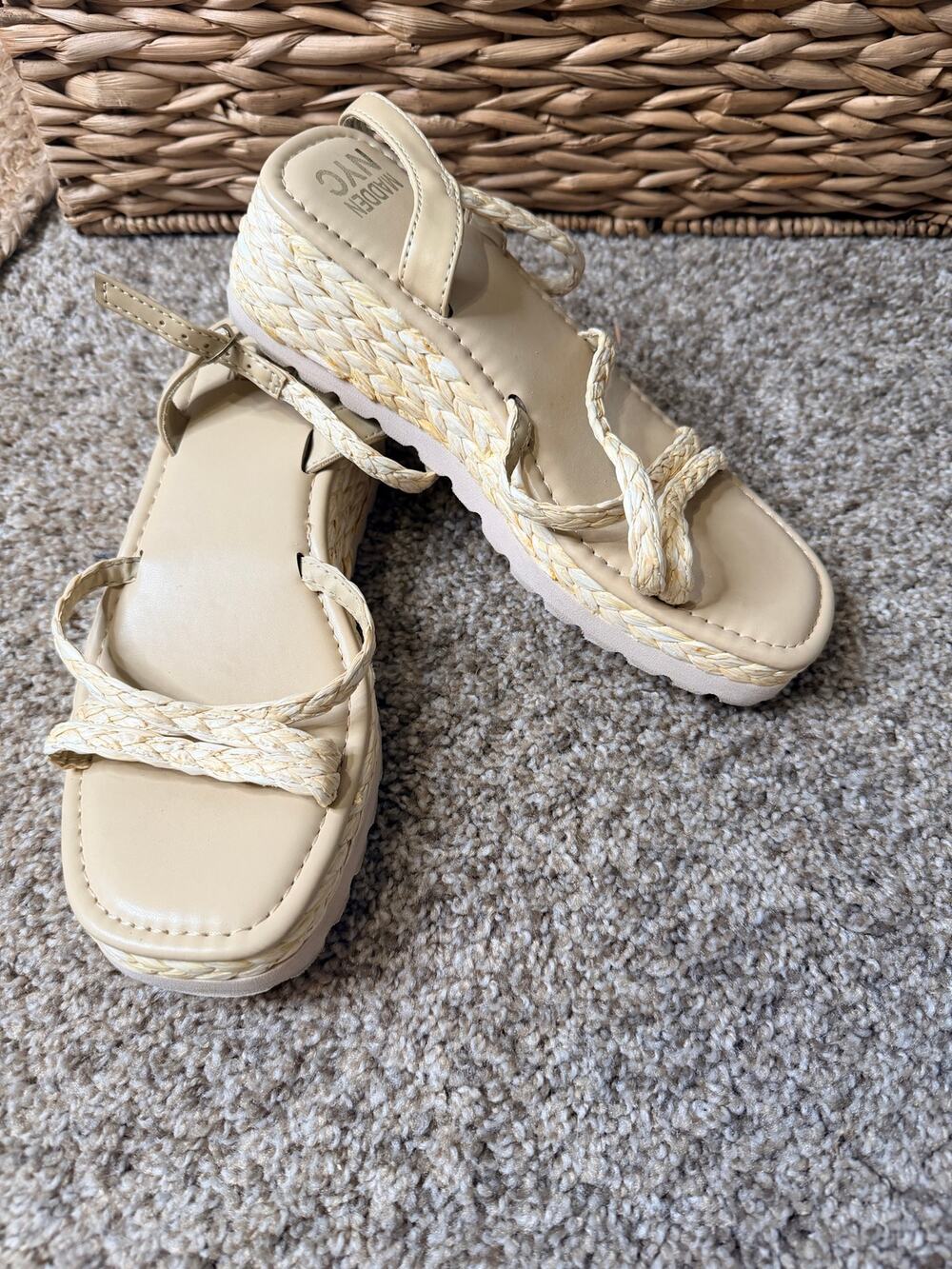 3 for $9 Madden NYC Rafi platform sandals 5 770